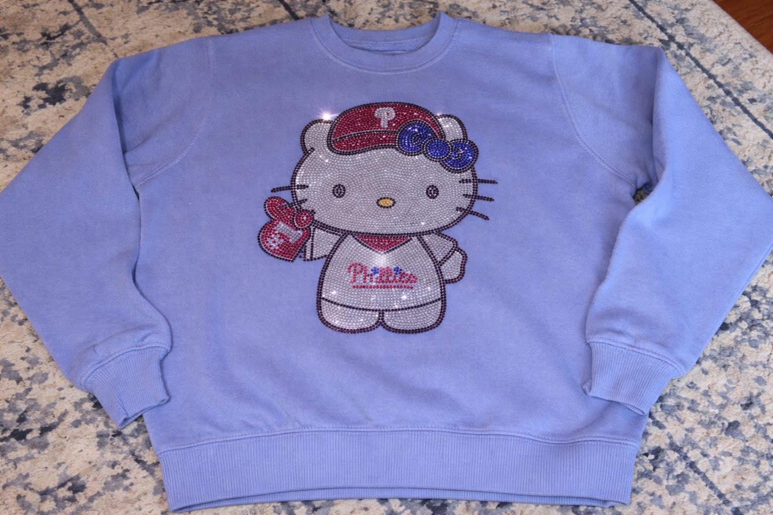 Hello Kitty Phillies Kid Sweatshirt