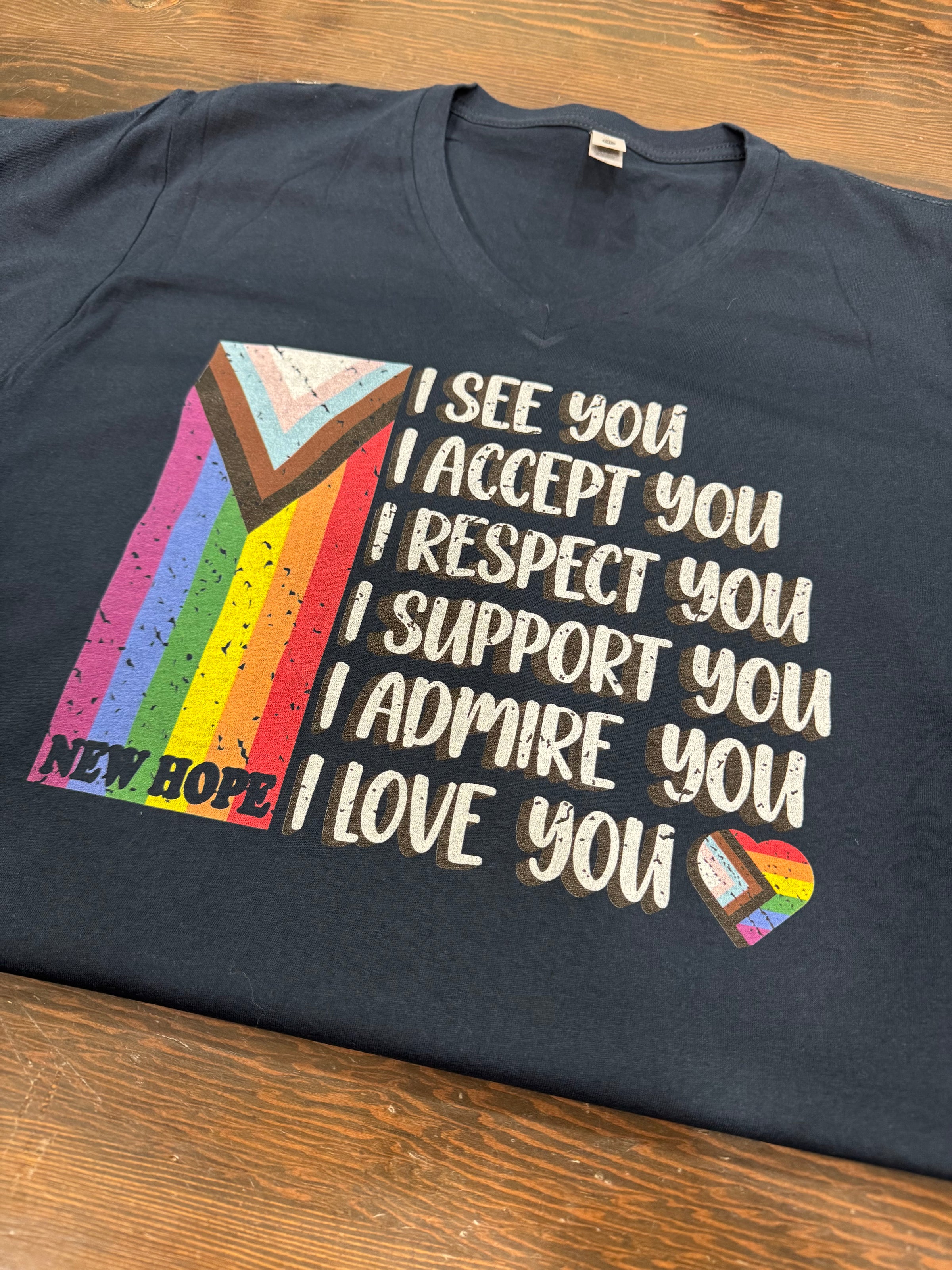 New Hope Pride 2026 V-Neck T-Shirt