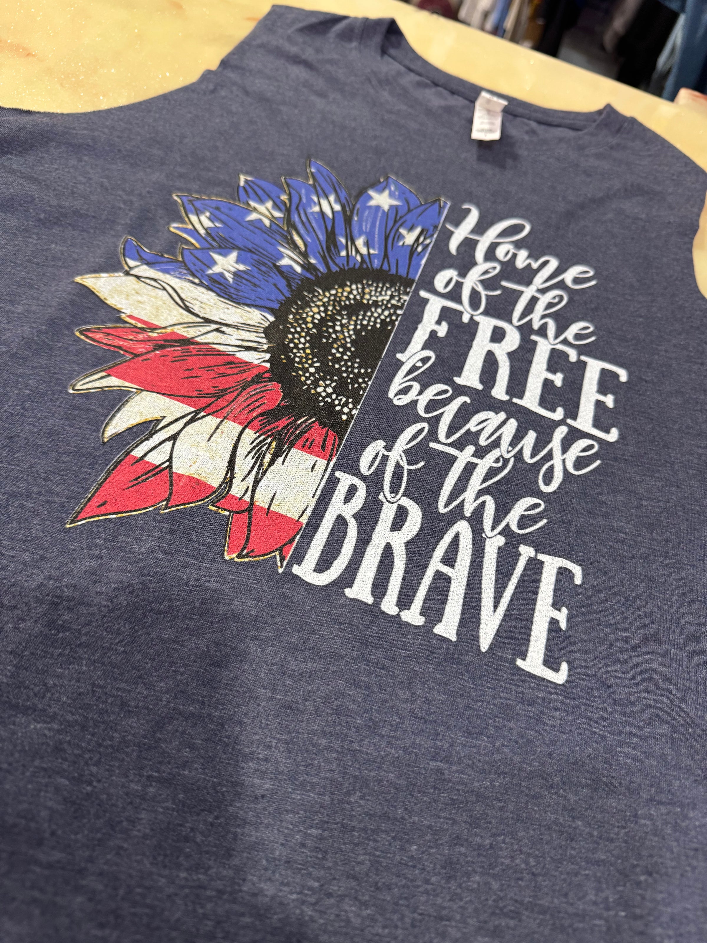 Home of the Free Crop Tank