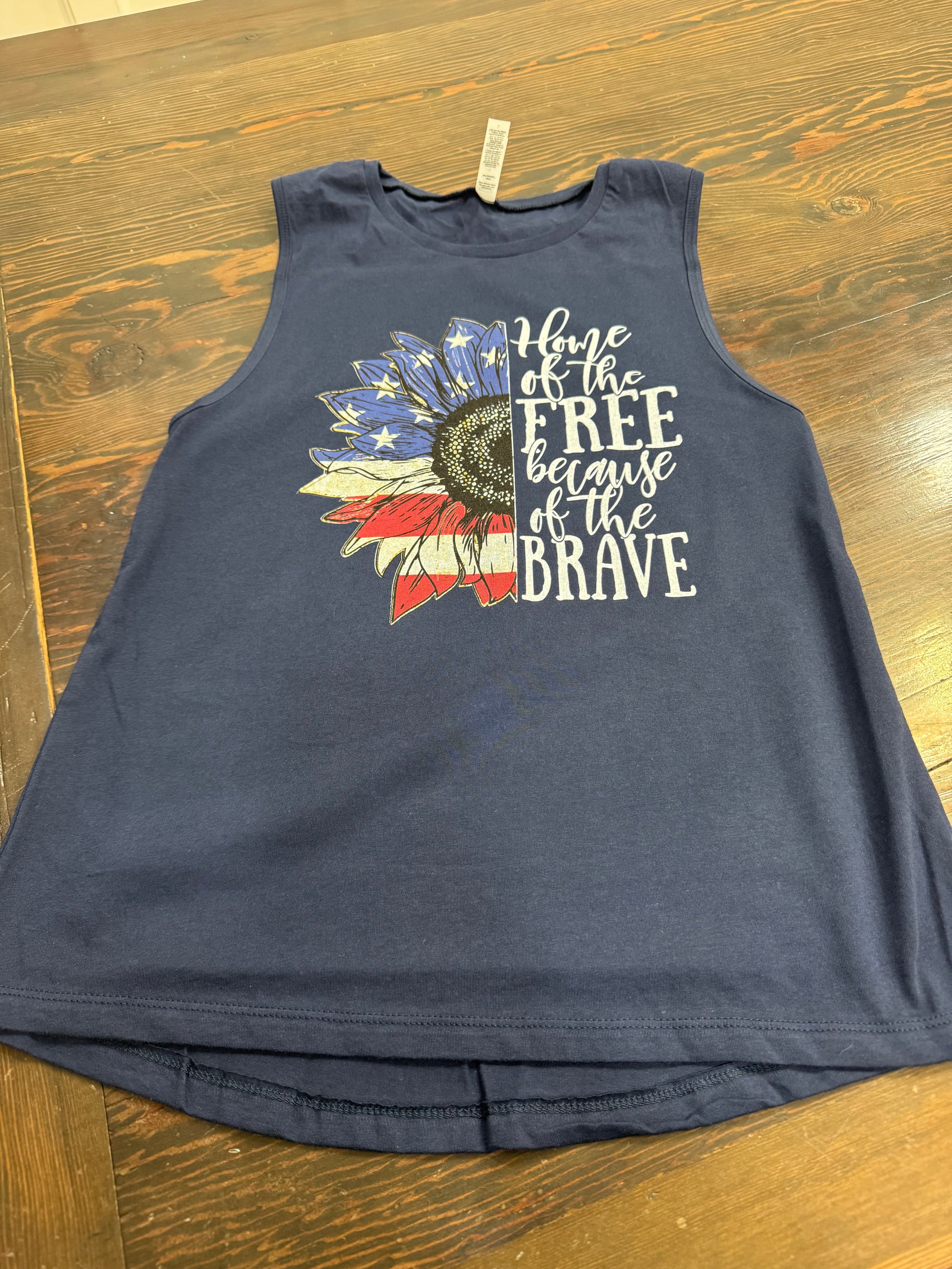 Home of the Free Muscle Tank