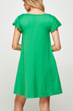 Ruffle Pocket Dress - 3 Colors - 2nd Order