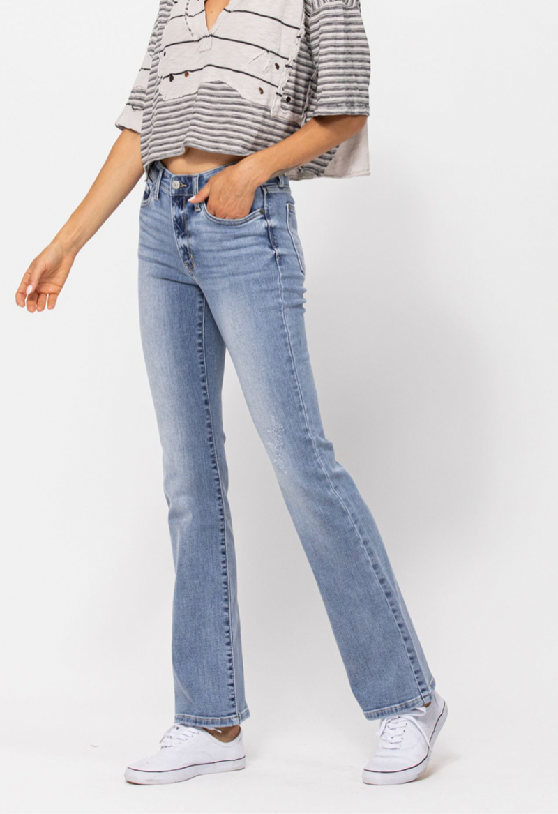 NON Distressed Boot Cut - ETA 10/28 - JUDY BLUE