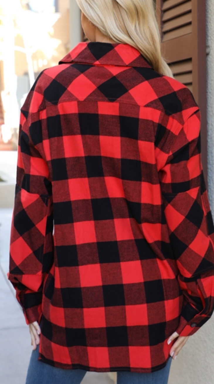 In & Out Pocket Flannel