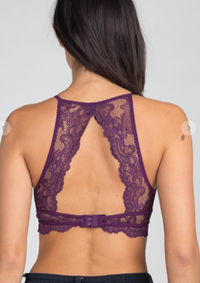 High Neck Lace Bralette ( more colors )