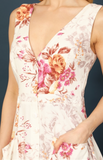 Pocket Floral Dress