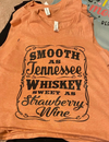 Smooth As Tennessee Whiskey (Sunset Tank) Crop