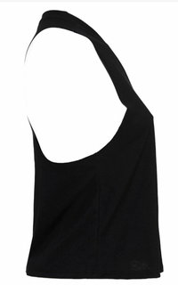 Low Key Boujee (Black Tank) Crop