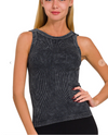 The Longer Crop Tank Reorder - 5 colors