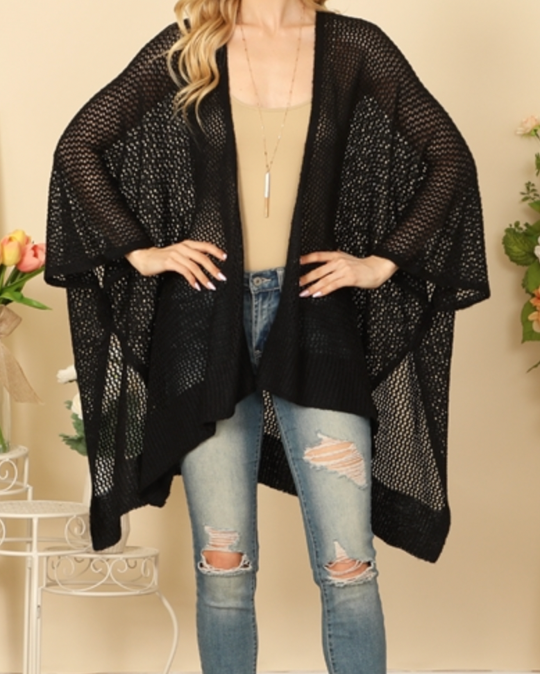 The Mesh Cardi (Many colors)