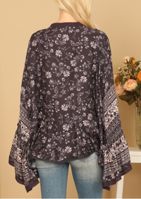 Boho Angel Sleeve Kimono