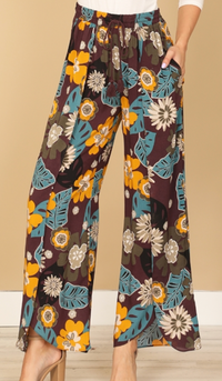 Floral Tulip Pants