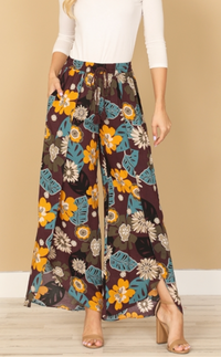 Floral Tulip Pants