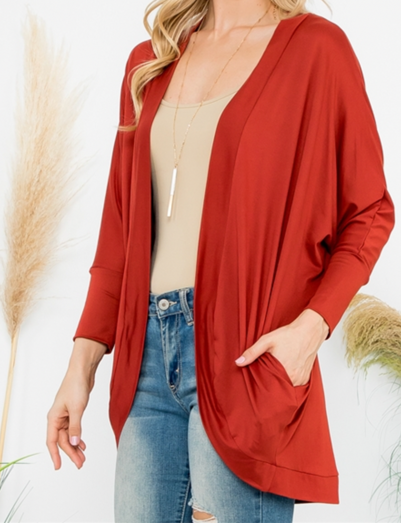 Dolman Cardi (Many Colors)