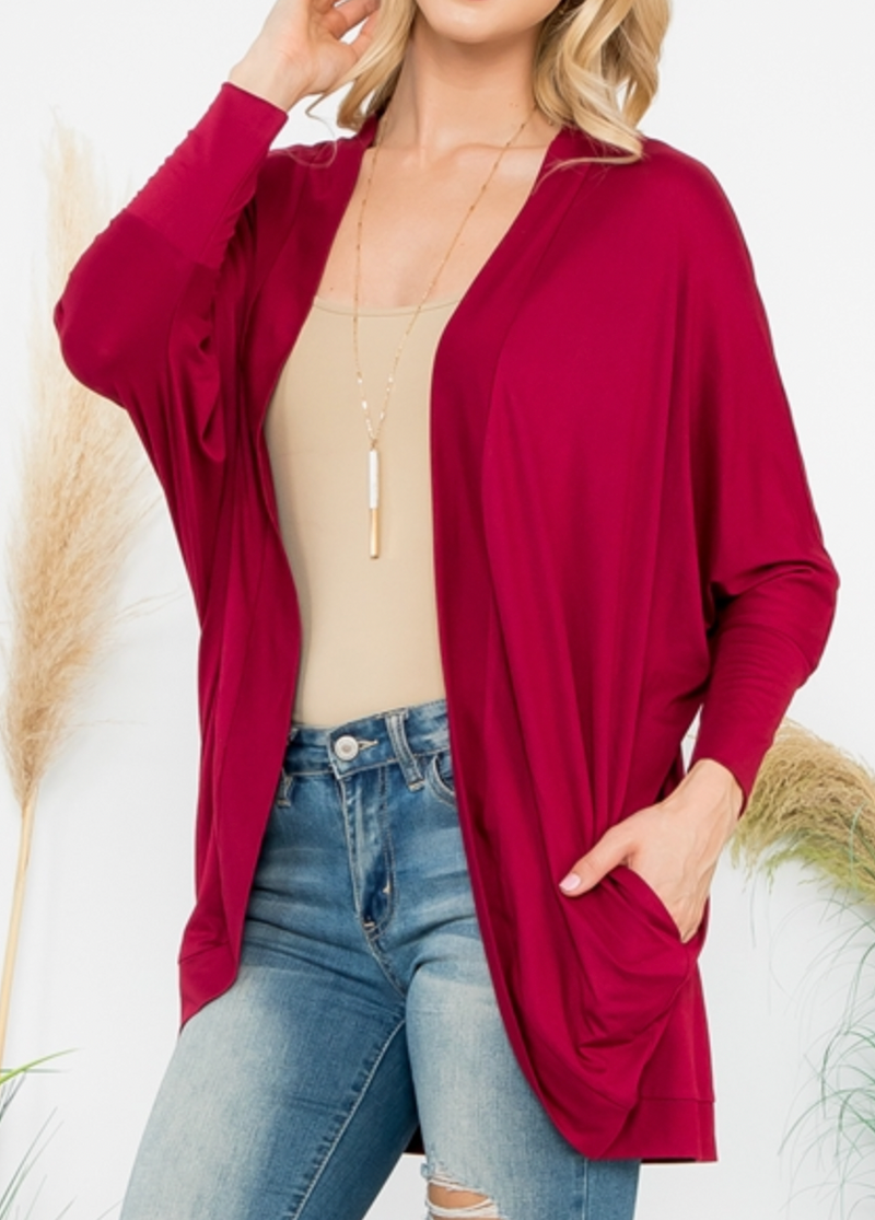 Dolman Cardi (Many Colors)