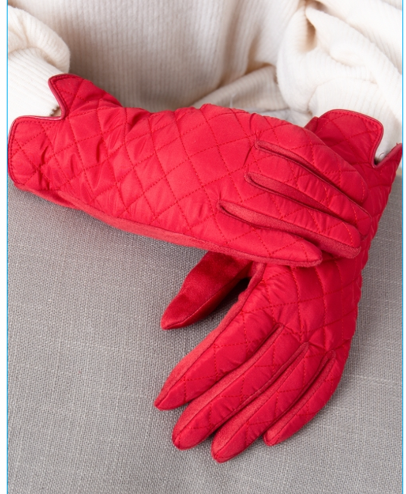 Red Smart Touch Gloves