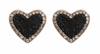 Hearts and Bling Earring