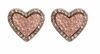 Hearts and Bling Earring