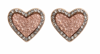 Hearts and Bling Earring