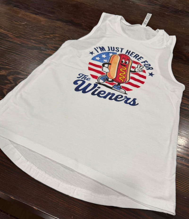 I'm Just Here For The Wiener (Tank)