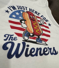 I'm Just Here For The Weiner (L/S thumbhole)