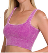 Square Neck Tank W/ Padding - Style 1