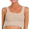 Square Neck Tank W/ Padding - Style 2