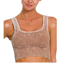 Square Neck Tank W/ Padding - Style 2