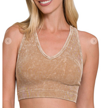 V-Neck Tank W/ Padding - Style 1