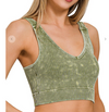 V-Neck Tank W/ Padding - Style 2 (9 colors)