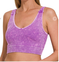 V-Neck Tank W/ Padding - Style 2 (9 colors)