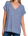 Dreamy V- Neck Tee (NEW COLORS)