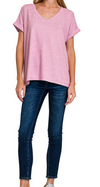 Dreamy V- Neck Tee (NEW COLORS)