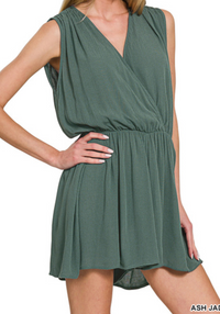 Woven Romper (6 colors)
