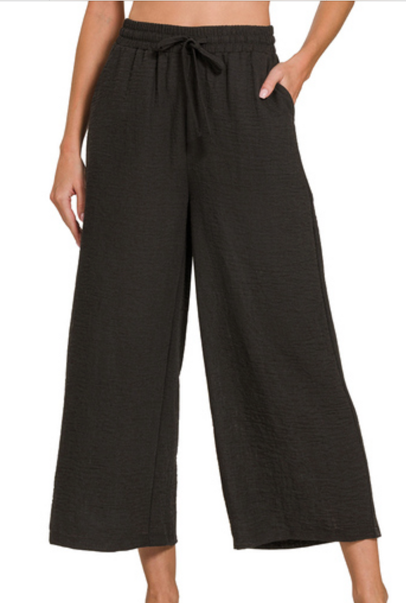 Any Day Crop Pocket Pants