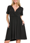 Butterfly Pocket Dress (2 colors)