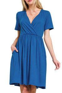 Butterfly Pocket Dress (2 colors)