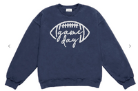 Game Day Embroidered Relaxed Fit Sweatshirt