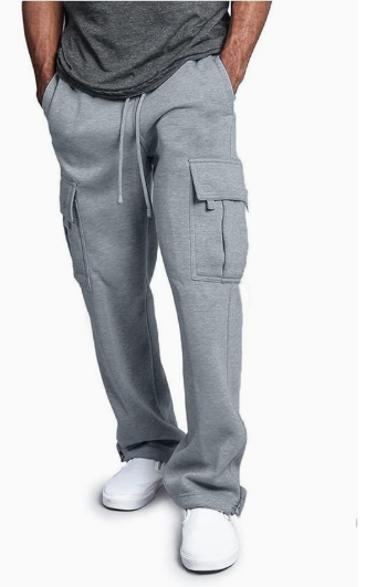 Men's Heavyweight Fleece Cargo Joggers