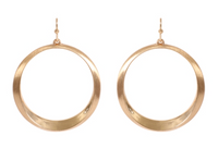 Circle O Earrings