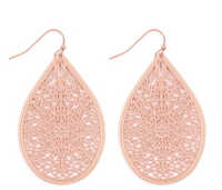 Bahama Filigree  Earring (3 colors)