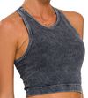 Ribbed Crop Tank w/ Padding