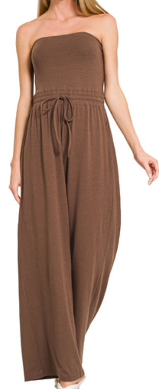 Tube Top Jumpsuit