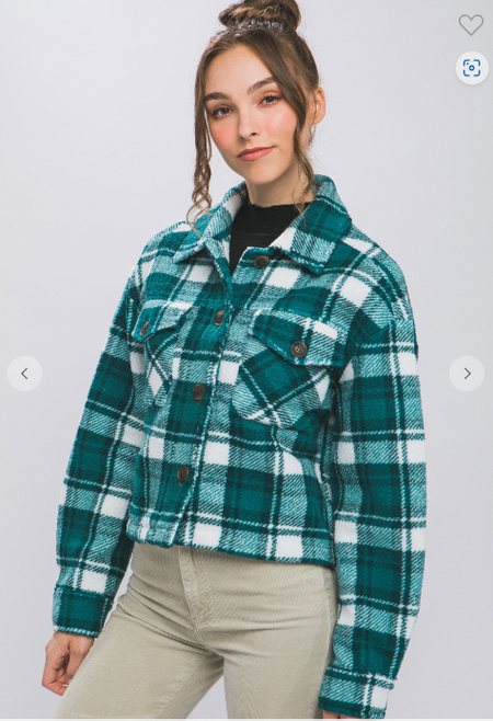 Snap Button Flannel ( MY FAVE )