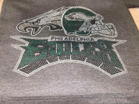 Philadelphia EAGLES BLING Cluster ( ETA 3  WEEKS ) JUST HOODS