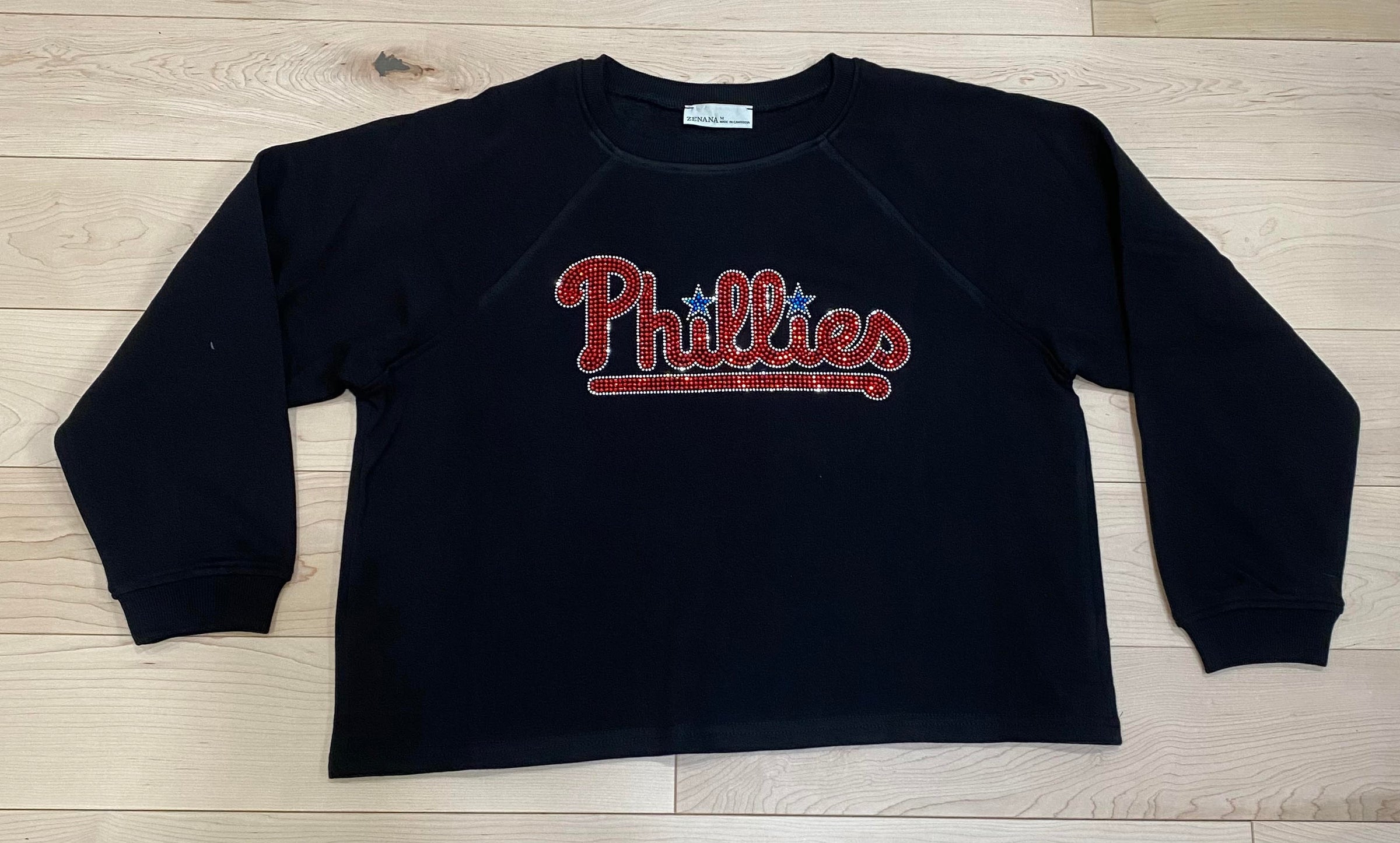 Philly Bling Fleece Raglan Sweater