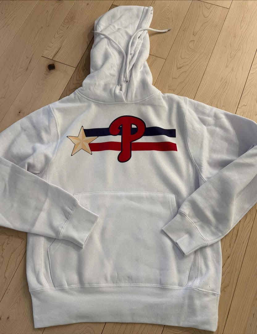 Vintage Star and Stripe Phillies Hoodie