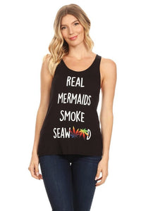 Real Mermaids Smoke Seaweed Tank