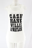 CASH HANK WILLIE & WAYLON