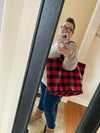 Oversized Buffalo Plaid Bags