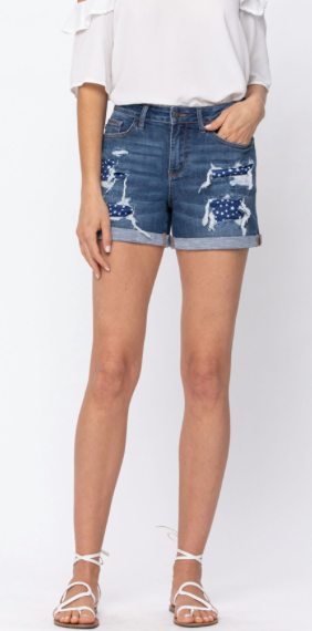 In The Stars Judy Blue Shorts